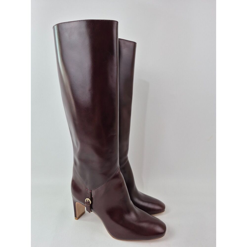 Reformation Women's Ruby Gaelle Leather Knee High Boot Size 6.5